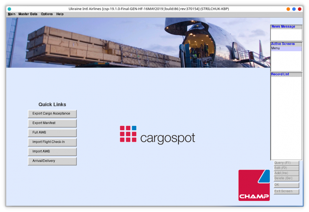 Cargospot linux font before